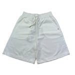Please Short Tinta Unita con Elastico In Vita per Bambina RE78300G72 BIANCO PLEASE 