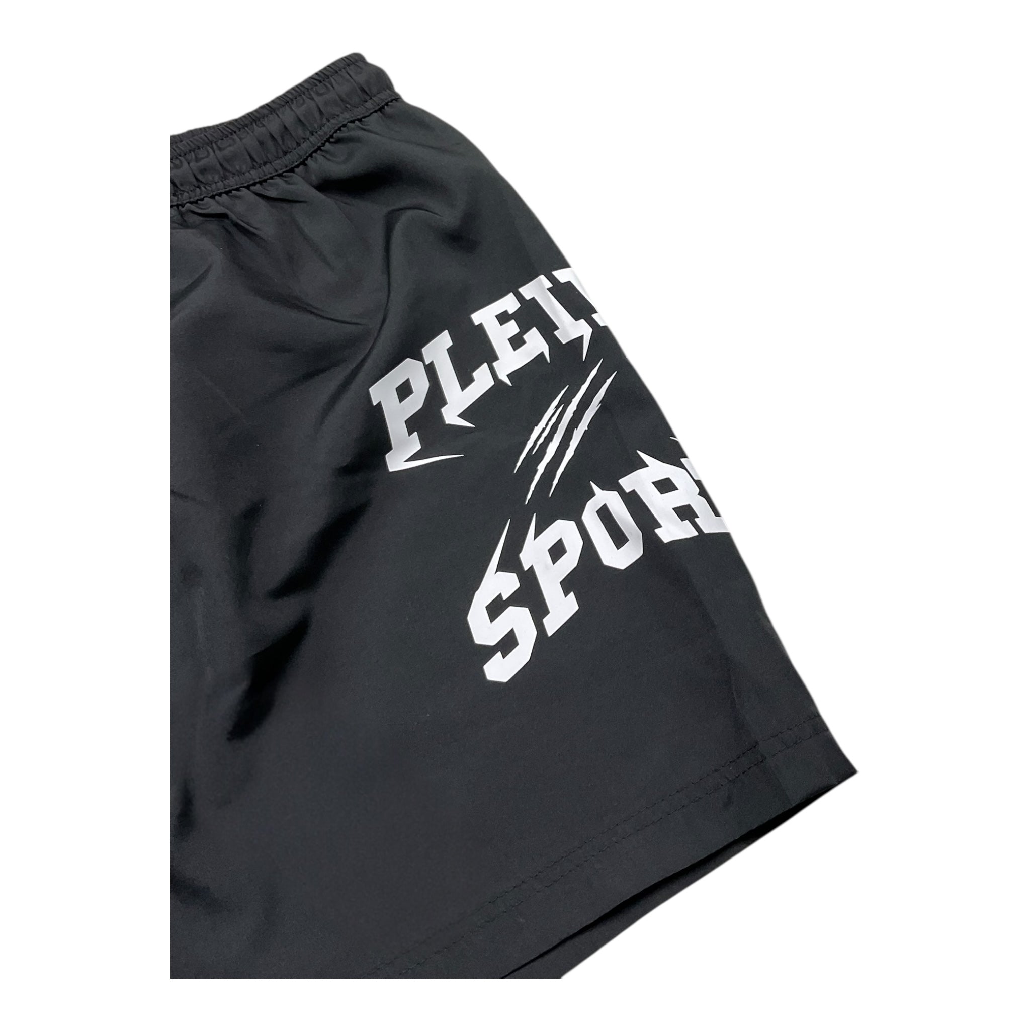 Plein Sport Swim Costume Tinta Unita con Logo per Bambino PS25KBTS03 NERO PLEIN SPORT SWIM 