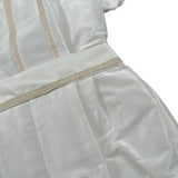 Pontoporponto Completo 3 Pezzi Camicia-Bermuda-Papillions per Neonato 5794 BIANCO/BEIGE PONTOPORPONTO 