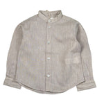 Pure Firenze Camicia Manica Lunga Collo Coreano tinta unita Beige per Neonato PC03176X BEIGE PURE FIRENZE 