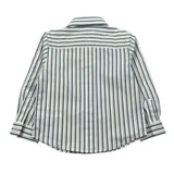 Pure Firenze Camicia Manica Lunga Fantasia A Righe per Neonato PC03177 BIANCO PURE FIRENZE 
