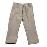 Pure Firenze Pantalone tinta unita con Girovita Regolabile Beige per Neonato PC03261 BEIGE PURE FIRENZE 