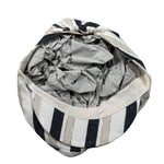 Pure Firenze Cappello Stampa Fantasia A Righe per Neonato PC03755 PANNA PURE FIRENZE 