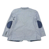 Qdk Giacca Tinta Unita con Microfantasia per Bambino 707919 AZZURRO QDK 