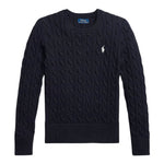Ralph Lauren Maglia Girocollo Tinta Unita con Logo per Bambino 313901316009 BLU RALPH LAUREN 
