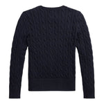Ralph Lauren Maglia Girocollo Tinta Unita con Logo per Bambino 313901316009 BLU RALPH LAUREN 