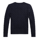 Ralph Lauren Maglia Girocollo Tinta Unita con Logo per Bambino 313901316009 BLU RALPH LAUREN 