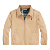 Ralph Lauren Giubbino Tinta Unita con Zip per Bambino 322934661001 BEIGE RALPH LAUREN 