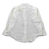 Ralph Lauren Camicia Manica Lunga Tinta Unita per Bambino 322967600003 BIANCO RALPH LAUREN 