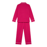 Ralph Lauren Completo 2 Pezzi Pigiama Shirt-Pantalone per Bambina 4P0279 FUXIA RALPH LAUREN 
