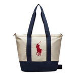 Ralph Lauren Borsa Bicolore con Logo per Bambina 9AR023 BIANCO/BLU RALPH LAUREN 