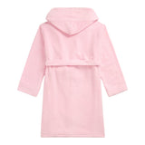 Ralph Lauren Accappatoio Tinta Unita con Stampa per Bambina DIHFIE ROSA RALPH LAUREN 