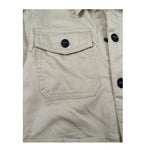 Refrigiwear Camicia Manica Lunga Tinta Unita per Bambino 135JRMJS25 BEIGE REFRIGIWEAR 