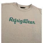 Refrigiwear T-Shirt Girocollo Tinta Unita con Logo per Bambino 136TRMJ25 BEIGE REFRIGIWEAR 