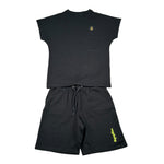 Refrigiwear Completo 2 Pezzi T-Shirt-Bermuda per Bambino R1101W25 NERO REFRIGIWEAR 