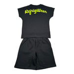 Refrigiwear Completo 2 Pezzi T-Shirt-Bermuda per Bambino R1101W25 NERO REFRIGIWEAR 