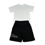 Refrigiwear Completo 2 Pezzi T-Shirt-Bermuda per Neonato R1101W25X BIANCO/NERO REFRIGIWEAR 