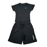 Refrigiwear Completo 2 Pezzi T-Shirt-Bermuda per Neonato R1101W25X NERO REFRIGIWEAR 