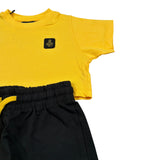 Refrigiwear Completo 2 Pezzi Bicolore T-Shirt-Shorts per Bambina RG1470W25XX GIALLO/NERO REFRIGIWEAR 