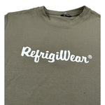 Refrigiwear T-Shirt Girocollo Tinta Unita Constampa per Bambino RW376 VERDE REFRIGIWEAR 