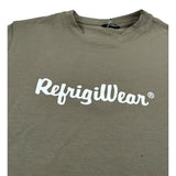 Refrigiwear T-Shirt Girocollo Tinta Unita Constampa per Bambino RW376 VERDE REFRIGIWEAR 