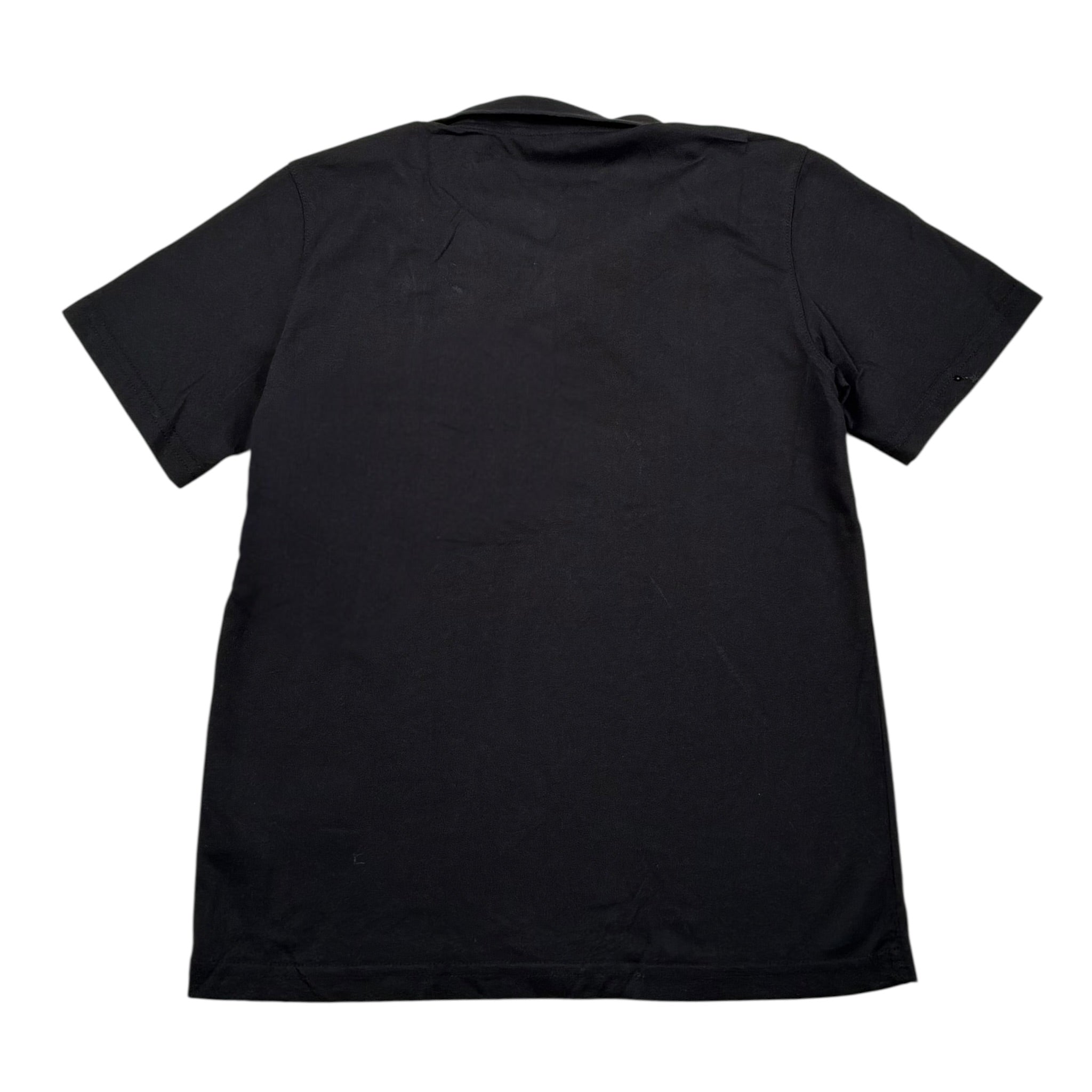 Refrigiwear Polo Mezza Manica Tinta Unita con Logo per Bambino RW427 NERO REFRIGIWEAR 