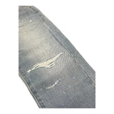 Replay Jeans Tinta Unita con Girovita Regolabile per Bambino SB9081 AZZURRO REPLAY 