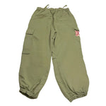 Replay Pantalone Tinta Unita con Elastico In Vita per Bambina SG9424 VERDE REPLAY 