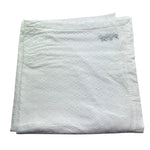 Saint Barth telo mare Tinta Unita Traforata per Bambina 00238LL BIANCO SAINT BARTH 