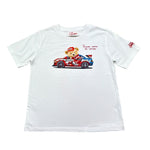 Saint Barth T-Shirt Girocollo Tinta Unita con Stampa per Bambino 00292L BIANCO SAINT BARTH 