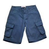 Saint Barth Bermuda Tinta Unita con Tasconi per Bambino 00446L BLU SAINT BARTH 