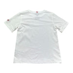 Saint Barth T-Shirt Girocollo Tinta Unita con Stampa per Bambino 00841L BIANCO SAINT BARTH 