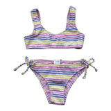 Saint Barth Costume 2 Pezzi Fascia-Slip  per Bambina 00944L BIANCO SAINT BARTH 