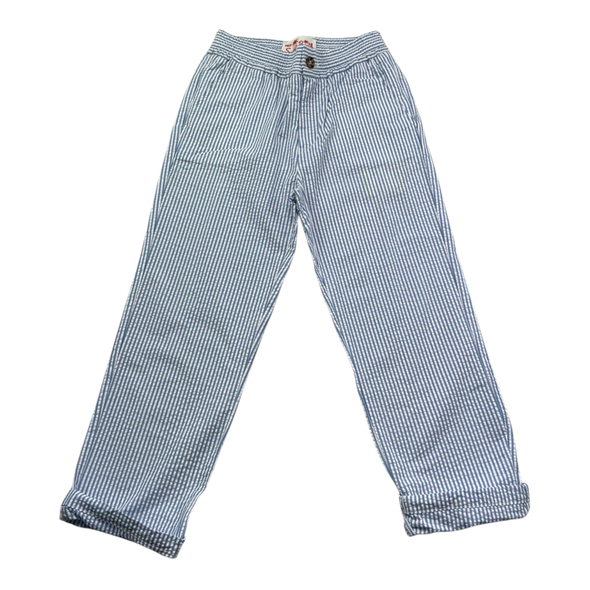 Saint Barth Pantalone Tinta Unita con Elastico In Vita per Bambino 01093L BIANCO SAINT BARTH 