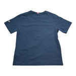 Saint Barth T-Shirt Girocollo Tinta Unita con Stampa per Bambino 01216L BLU SAINT BARTH 
