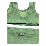 Saint Barth Costume 2 Pezzi Fascia-Mutandina per Bambina BAKER VERDE SAINT BARTH 