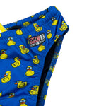 Saint Barth Costume Mutandina Tinta Unita con Stampe per Bambino BILLY BLU SAINT BARTH 