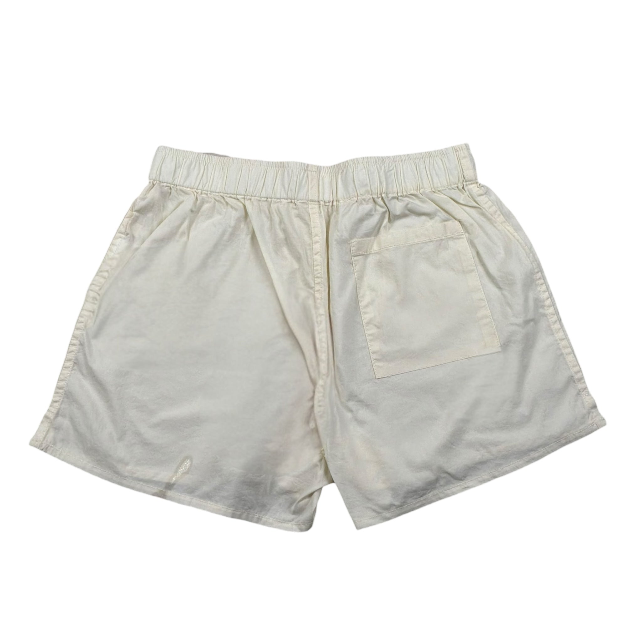 Saint Barth Short Tinta Unita con Elastico In Vita per Neonata BXY0010403 PANNA SAINT BARTH 