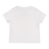 Saint Barth T-Shirt Girocollo Tinta Unita con Stampa per Bambina ELLY0010349 BIANCO SAINT BARTH 
