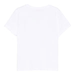 Saint Barth T-Shirt Girocollo Tinta Unita con Stampa per Bambina ELLY001XXJ BIANCO SAINT BARTH 