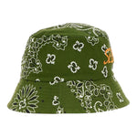 Saint Barth Cappello Modello Pescatore Tinta Unita con Fantasia per Bambino JAE0008 VERDE SAINT BARTH 