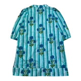 Saint Barth Abito Mezza Manica Stampa Fantasia Floreale per Bambina JUMEIRA VERDE SAINT BARTH 