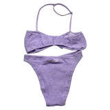 Saint Barth Costume 2 Pezzi Tinta Unita per Bambina KHLOE LILLA SAINT BARTH 