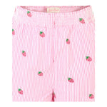 Saint Barth Short Bicolore con Fantasia A Righe per Bambina MEA001X BIANCO/ROSA SAINT BARTH 