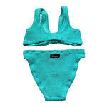 Saint Barth Costume 2 Pezzi Fascia-Mutandina per Bambina NIXIE VERDE ACQUA SAINT BARTH 
