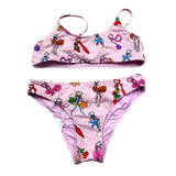 Saint Barth Costume 2 Pezzi Fascia-Slip per Bambina PARTY21 ROSA SAINT BARTH 