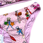 Saint Barth Costume 2 Pezzi Fascia-Slip per Bambina PARTY21 ROSA SAINT BARTH 