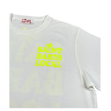Saint Barth T-Shirt Girocollo Tinta Unita con Stampa  per Bambino SBARTH BIANCO SAINT BARTH 
