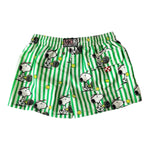 Saint Barth Costume Tinta Unita con Stampa Snoopy per Bambino SNOOPYT BIANCO/VERDE SAINT BARTH 