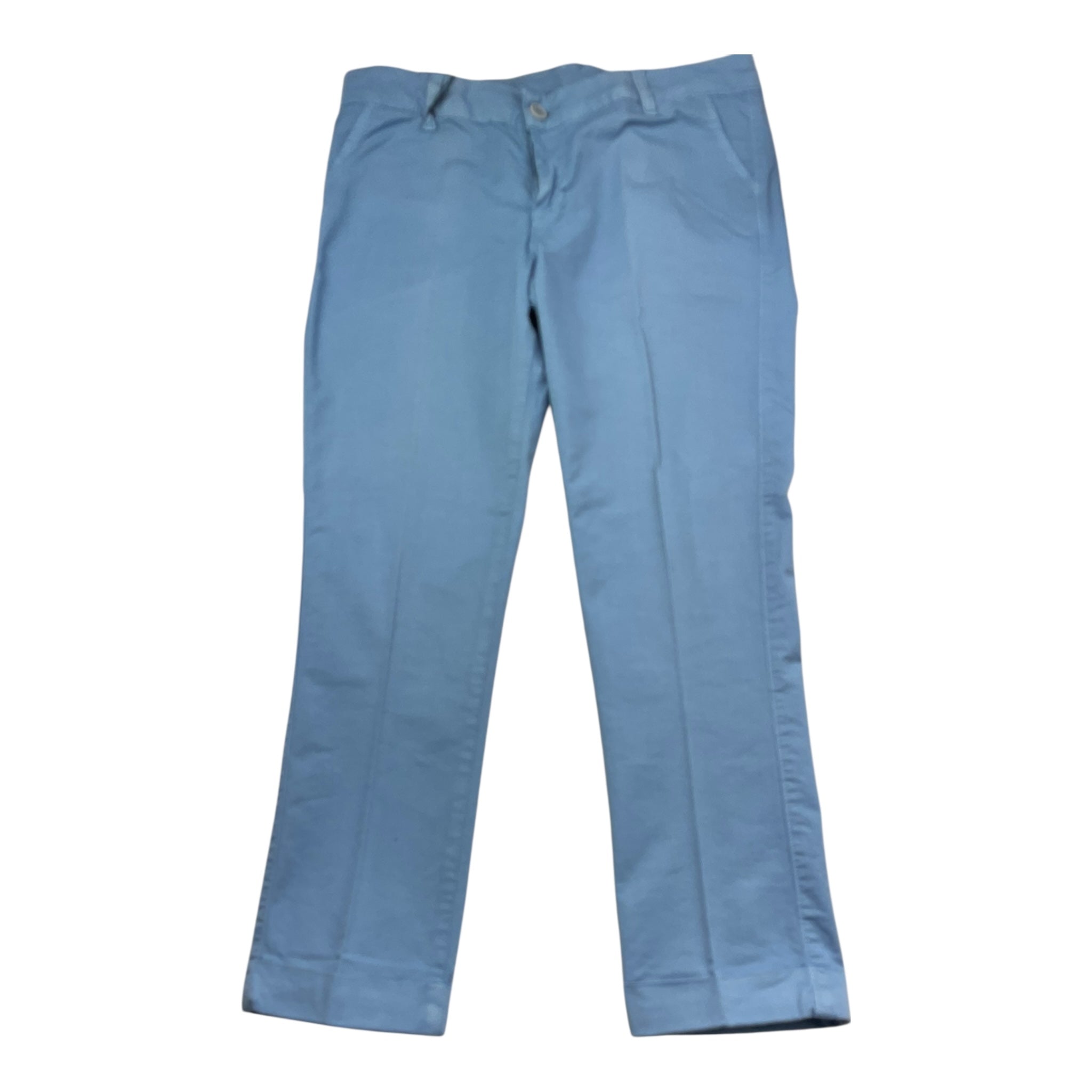 Saka Boy Pantalone Tinta Unita con Girovita Regolabile per Bambino PT6005J AZZURRO SAKA BOY 